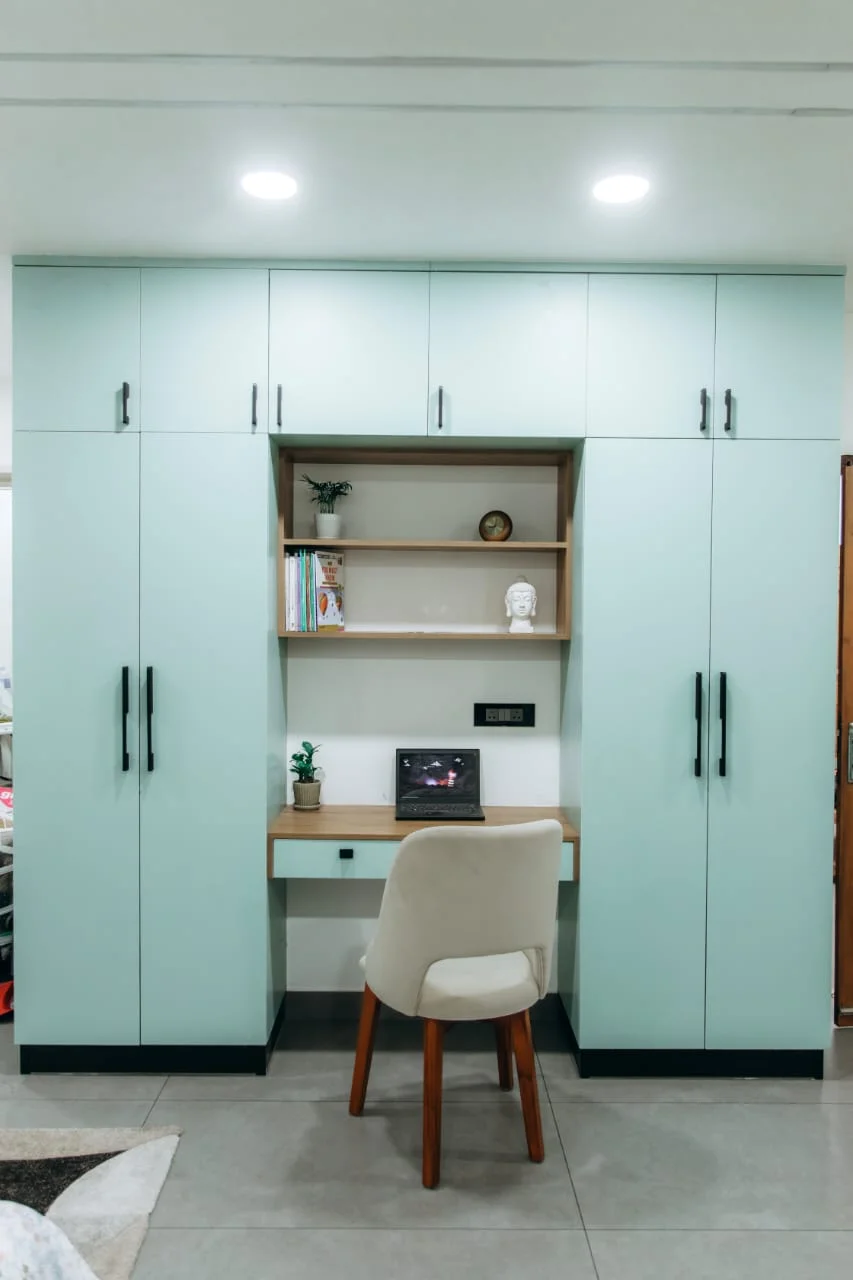 Wardrobe with Study Table